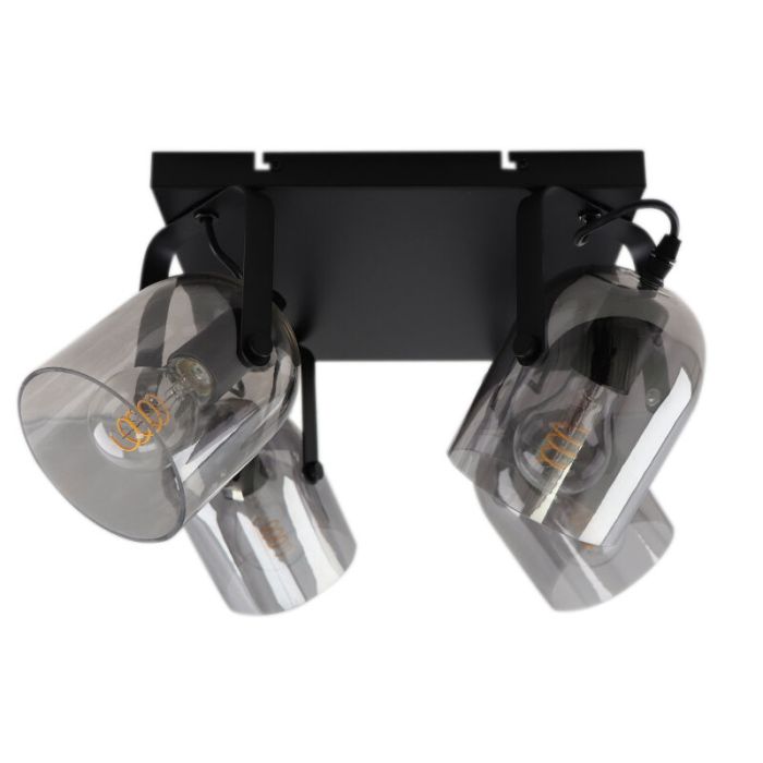 Design ceiling spotlight grey, Clyde