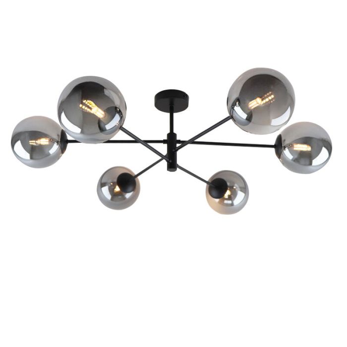 Design ceiling light grey, Remo