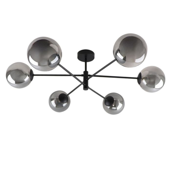 Design ceiling light grey, Remo