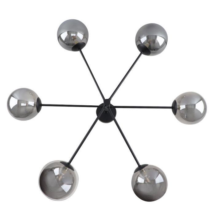 Design ceiling light grey, Remo
