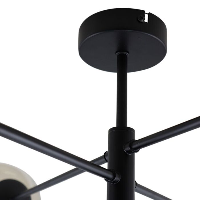 Modern ceiling light black, Remo