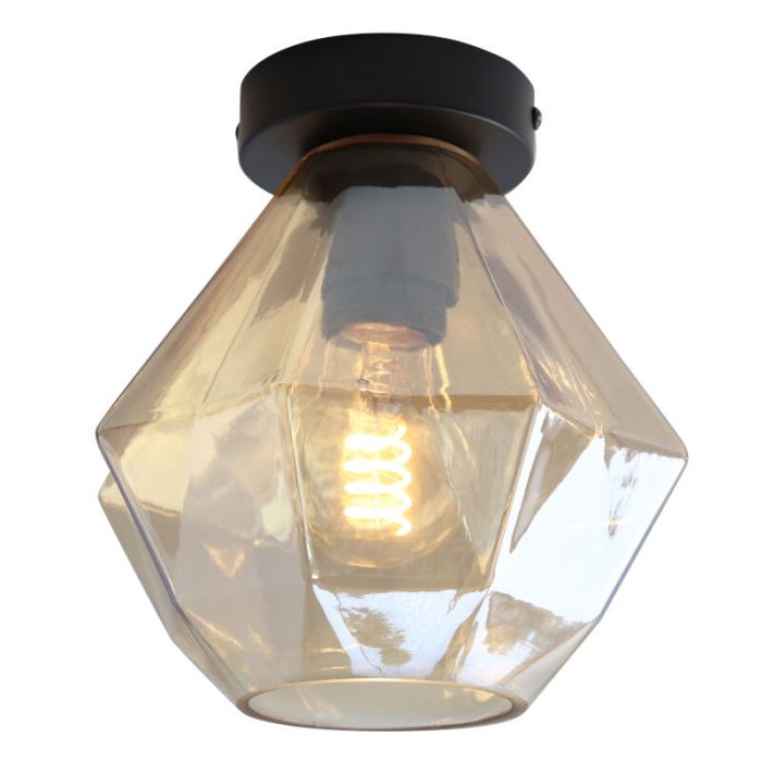 Retro ceiling light amber, Anoek