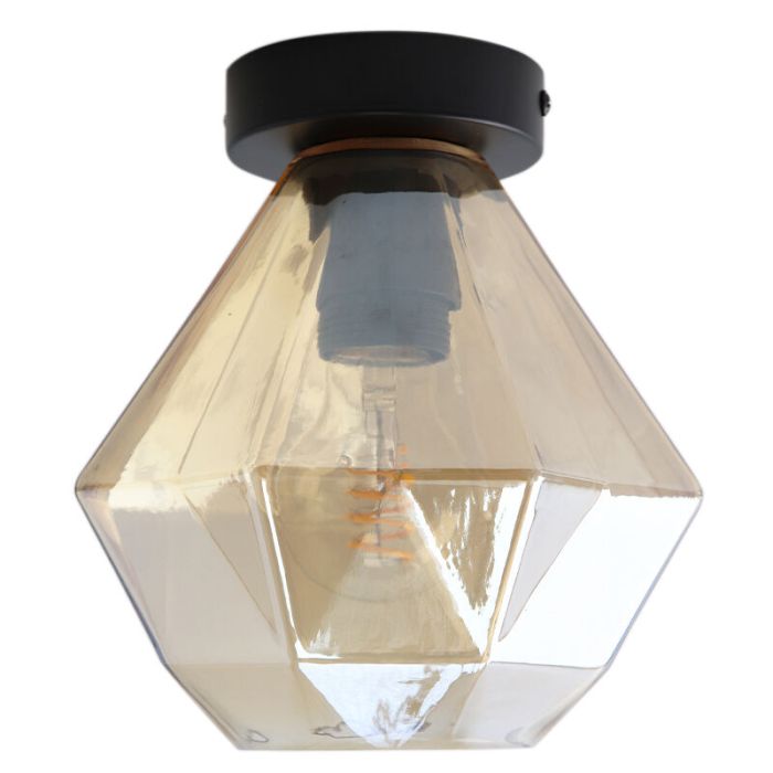 Retro ceiling light amber, Anoek