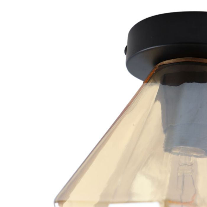 Retro ceiling light amber, Anoek