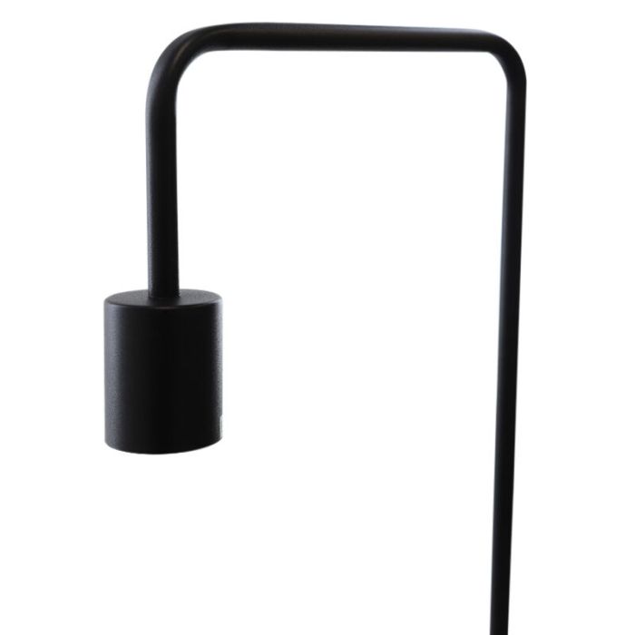 Modern floor lamp black, Carlos, with switch