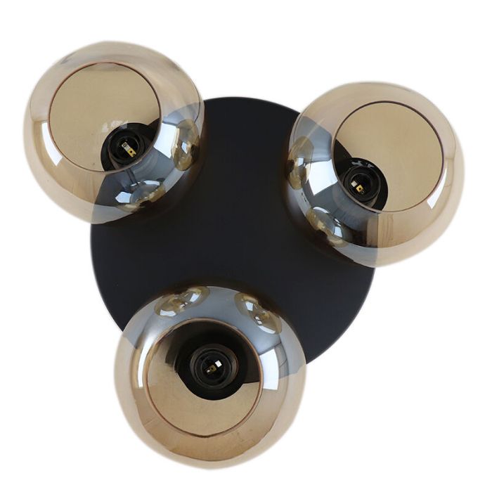 Design ceiling light amber, Emerson