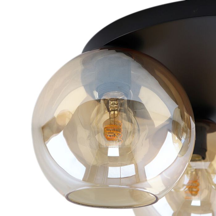 Design ceiling light amber, Emerson