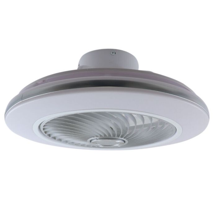 Modern ceiling fan grey, Hale, 40W, 3000K LED, with remote control