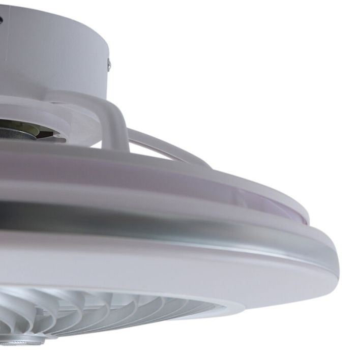 Modern ceiling fan grey, Hale, 40W, 3000K LED, with remote control