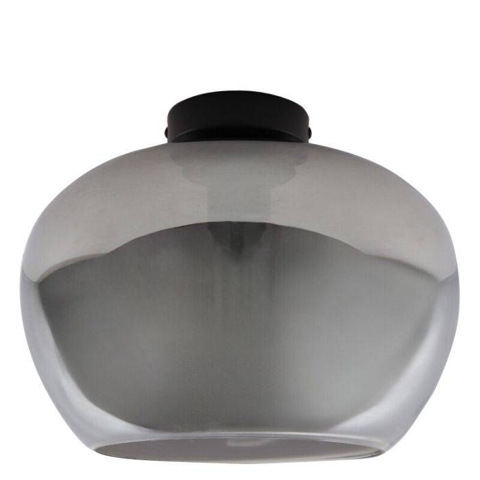 Design ceiling light grey, Vidro