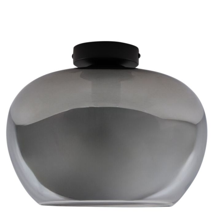 Design ceiling light grey, Vidro