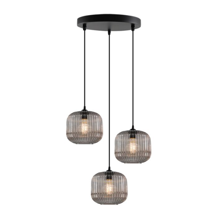 Retro pendant light grey, Charlois