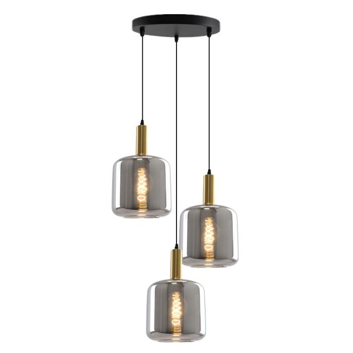 Modern pendant light grey, Keanu
