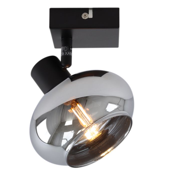 Design ceiling spotlight black, Skip
