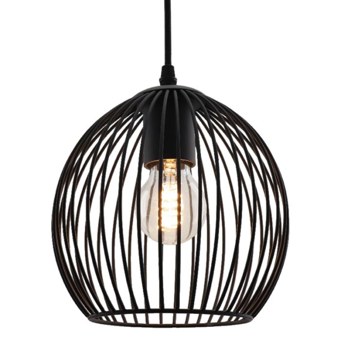 Industrial pendant light black, Wiro