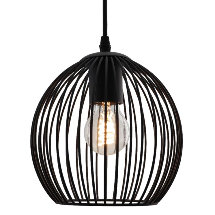 Industrial pendant light black, Wiro