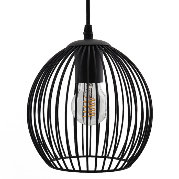 Industrial pendant light black, Wiro