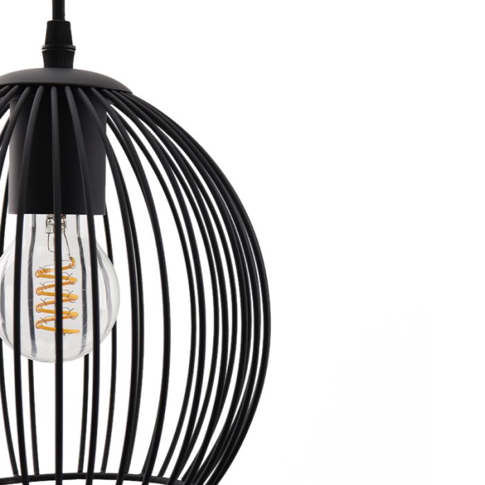 Industrial pendant light black, Wiro