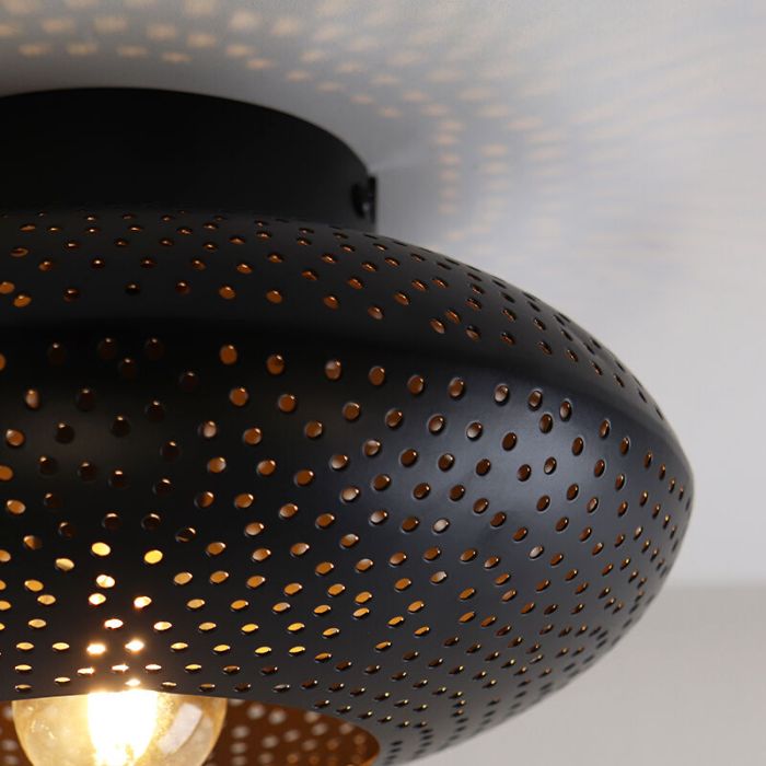 Oriental ceiling light black, Hila