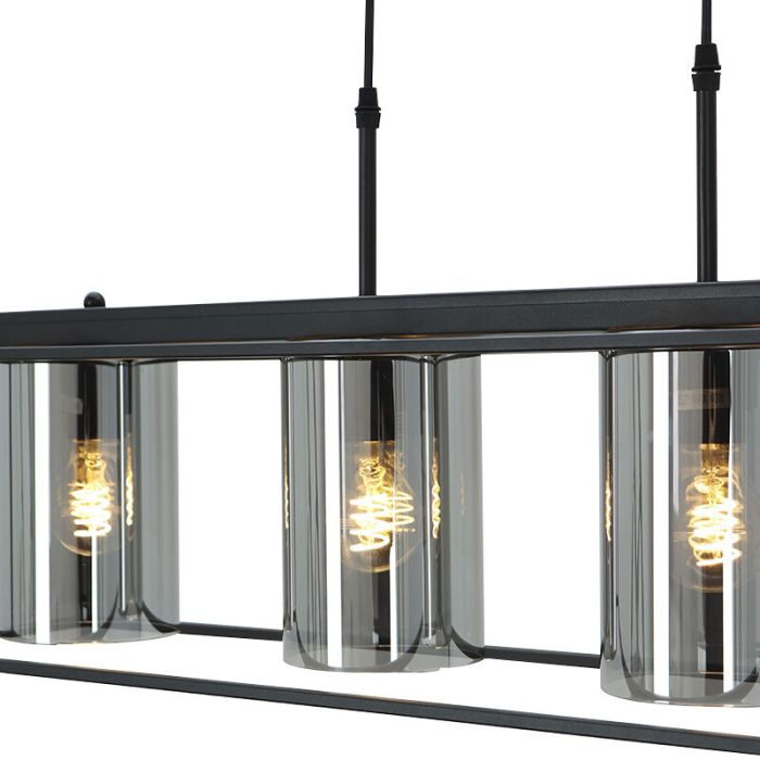 Modern pendant light black, Jessa