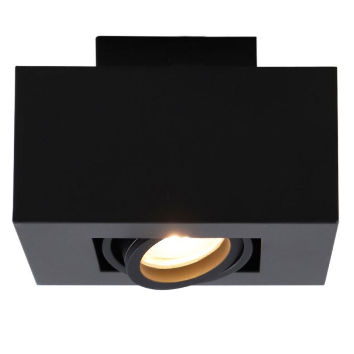 Modern surface mounted downlight black, Akira