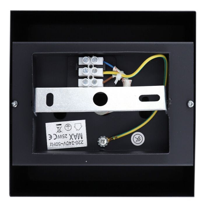 Modern surface mounted downlight black, Akira
