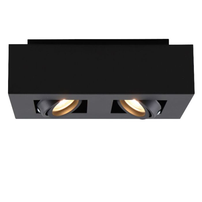 Modern surface mounted downlight black, Akira