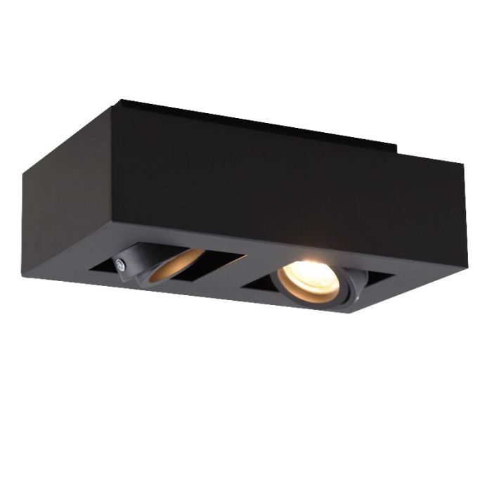 Modern surface mounted downlight black, Akira