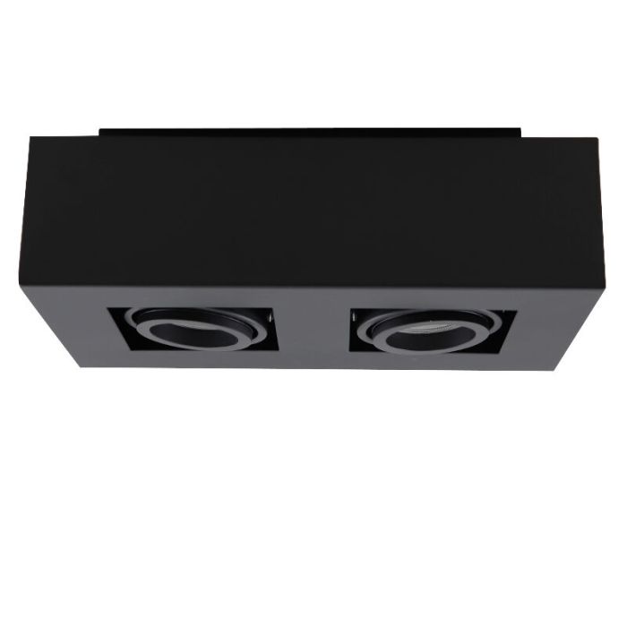 Modern surface mounted downlight black, Akira