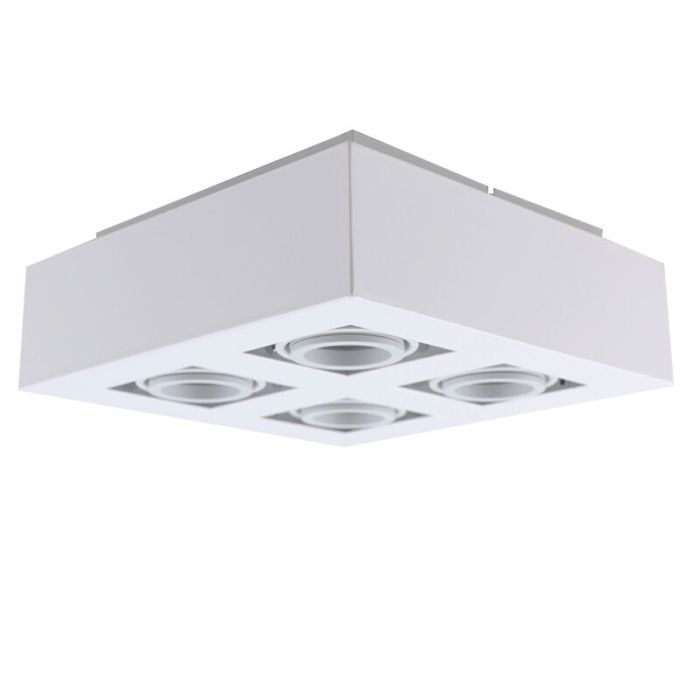 Modern surface mounted downlight white, Akira