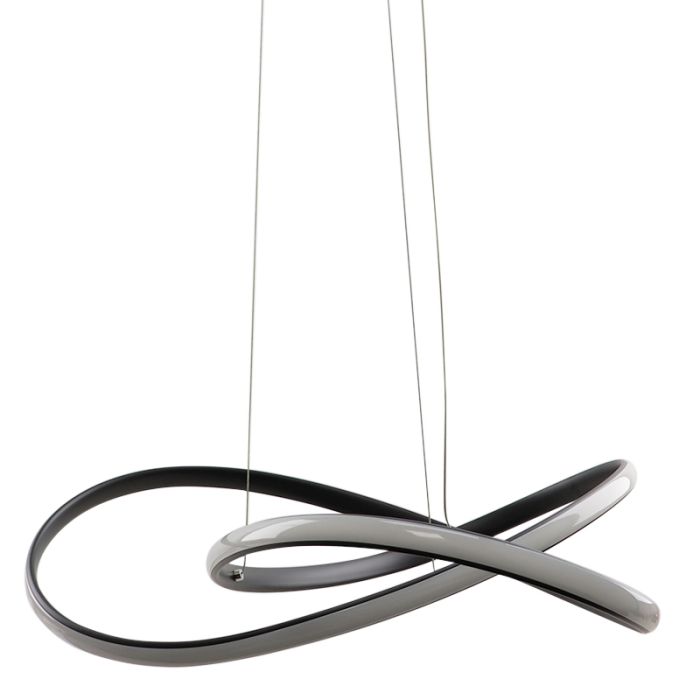 Design pendant light black, Tanya, 21W, 2700K LED