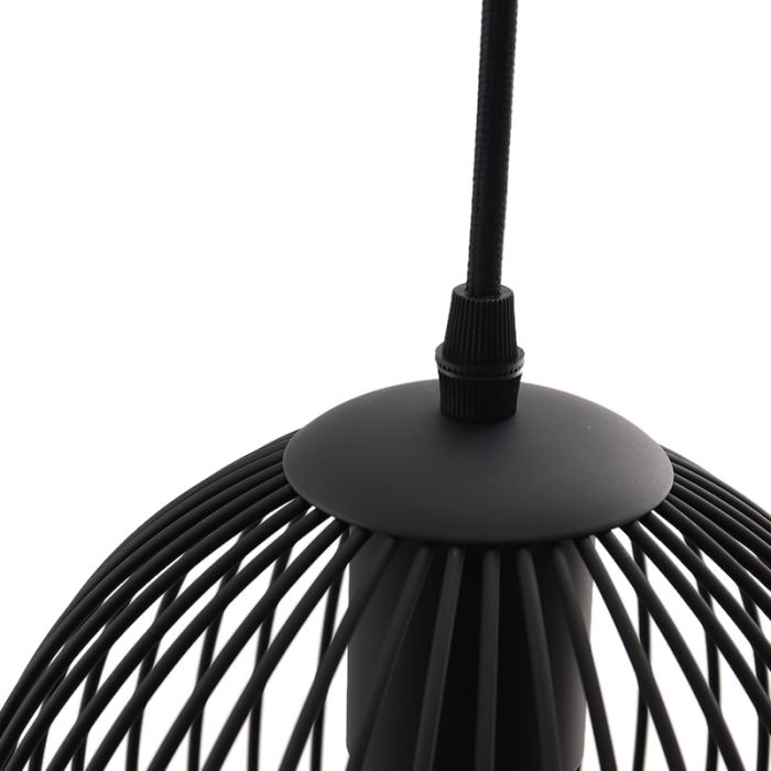 Industrial pendant light black, Wiro