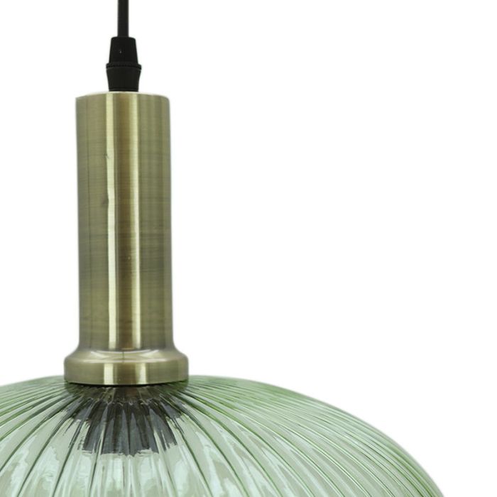 Retro pendant light green, Charlois
