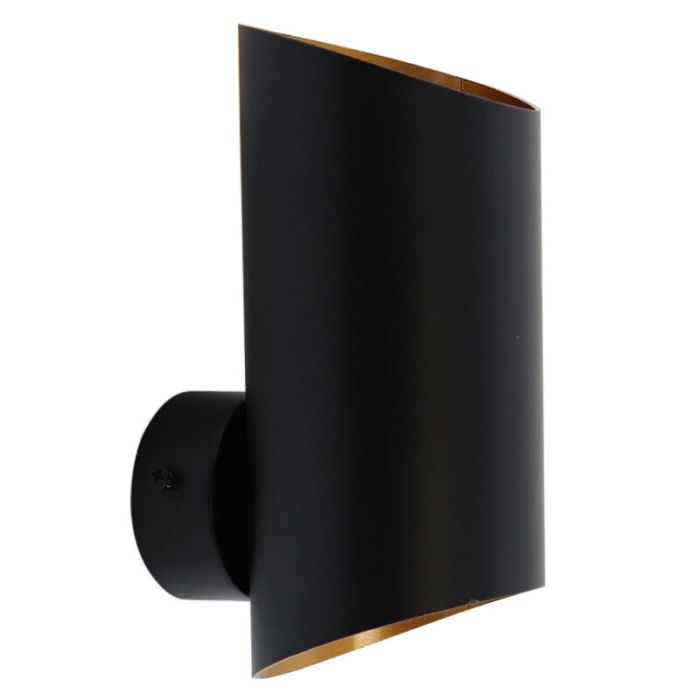 Modern up down wall light black, Dillan