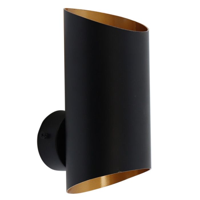 Modern up down wall light black, Dillan