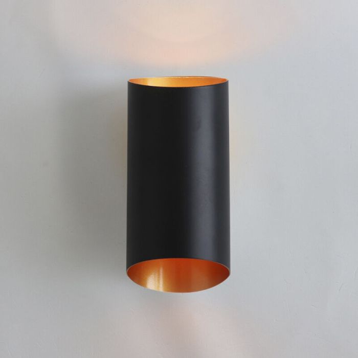 Modern up down wall light black, Dillan