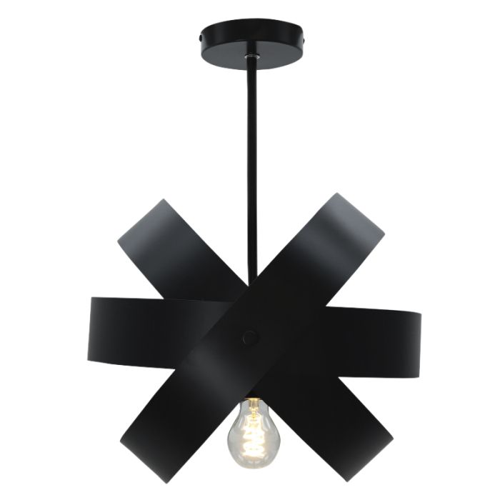 Metal ceiling light black, Laury
