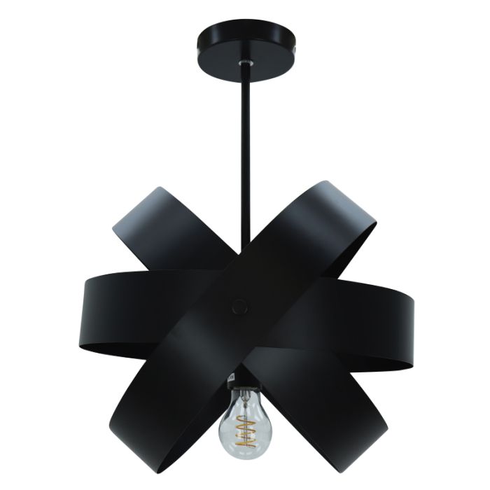 Metal ceiling light black, Laury