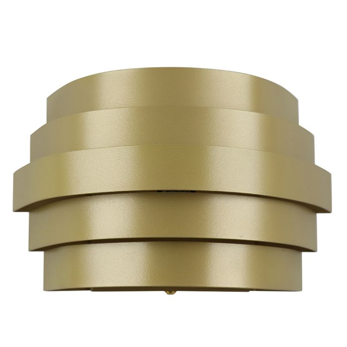Modern up down wall light gold, Sonay