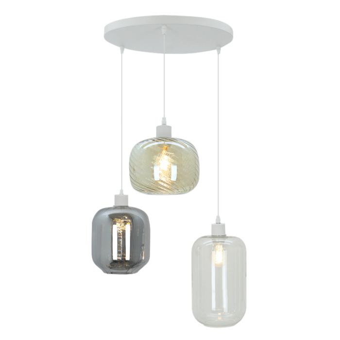 Design pendant light transparent, Mannus