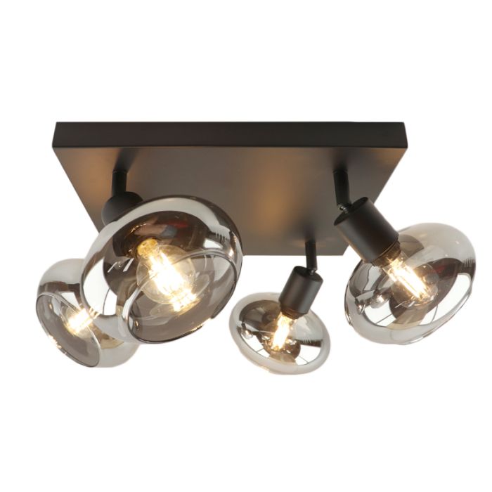 Design ceiling spotlight black, Skip