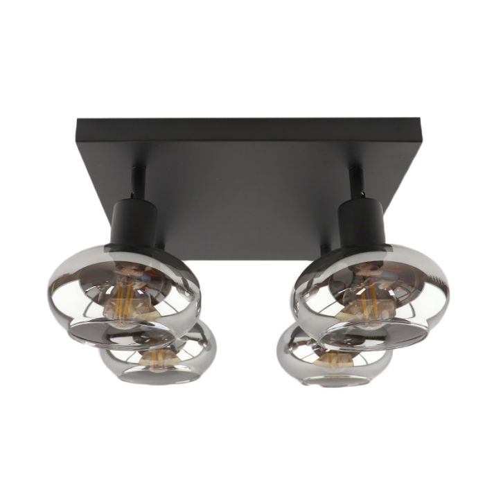 Design ceiling spotlight black, Skip