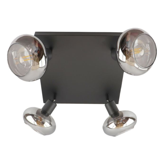Design ceiling spotlight black, Skip