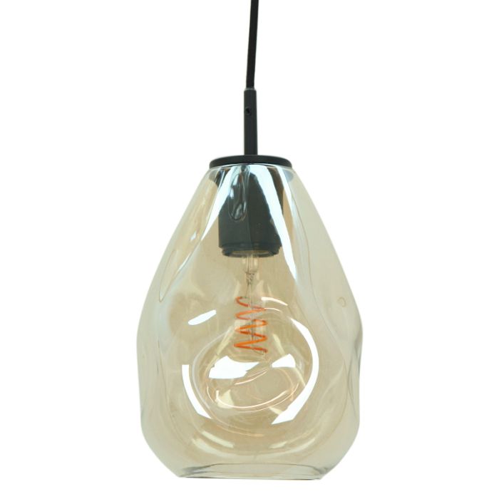 Design pendant light amber, Evito