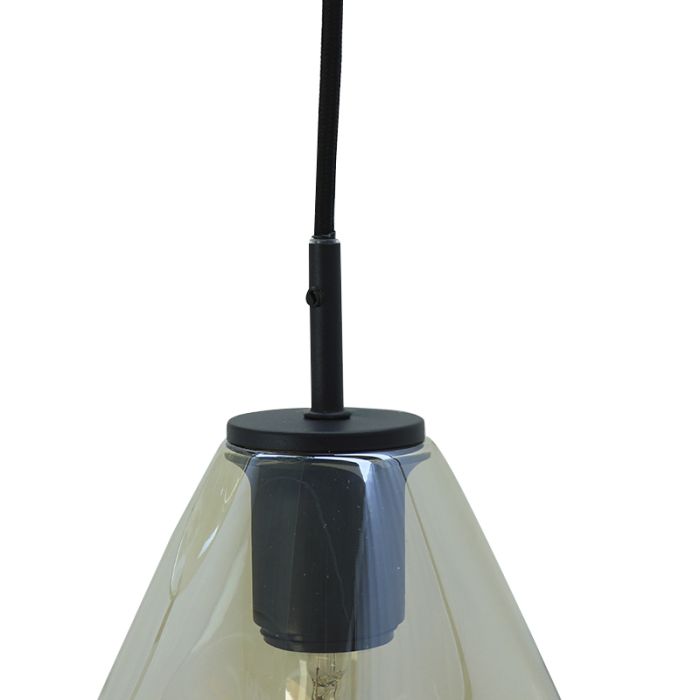 Design pendant light amber, Evito