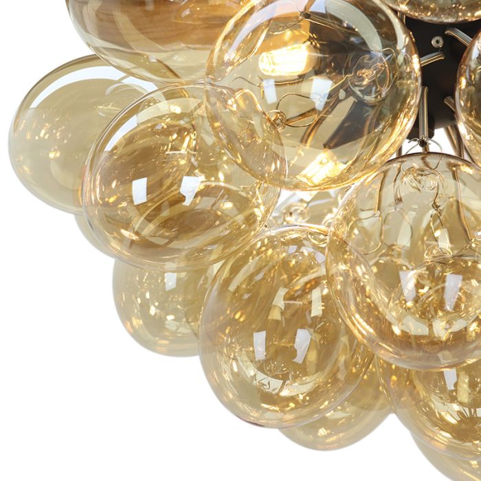 Design ceiling light amber, Cyril
