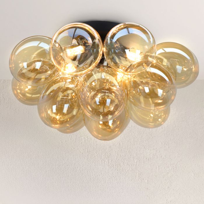 Design ceiling light amber, Cyril