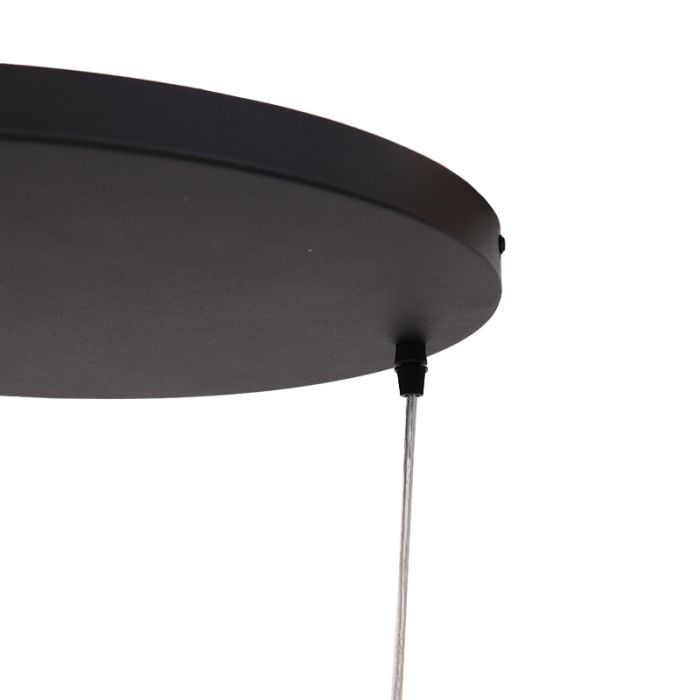 Retro pendant light amber, Charlois