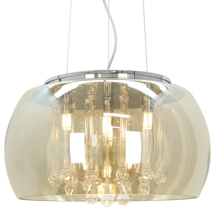 Design pendant light amber, Lorenzo