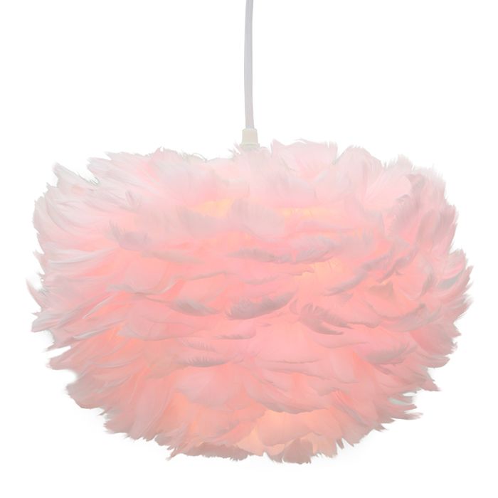 Fabric pendant light pink, Suzie